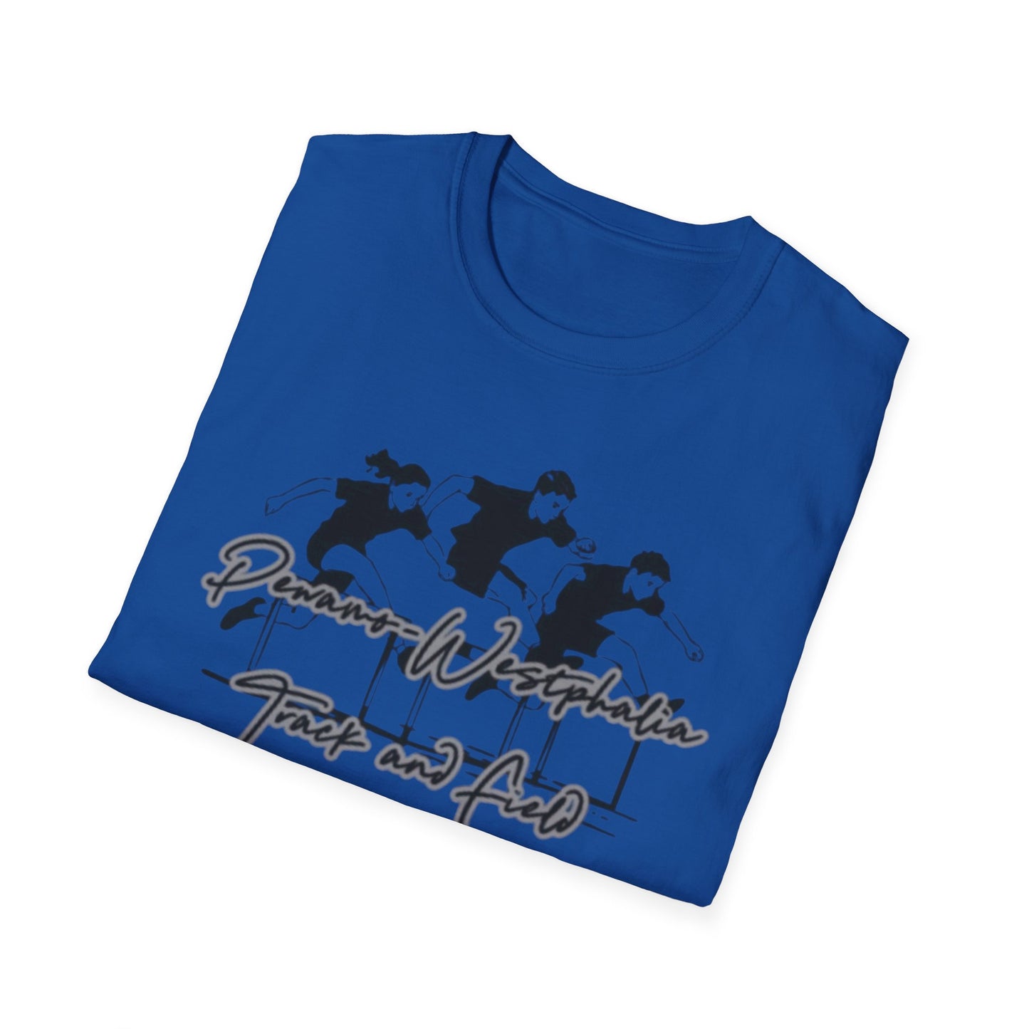 Hurdle Crew Track & Field T-Shirt — Team Names Back Print