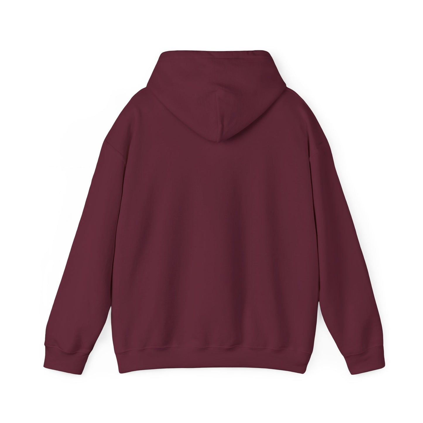 Hoodie — Red Heart "Love Yourself First" Minimal Chest Print