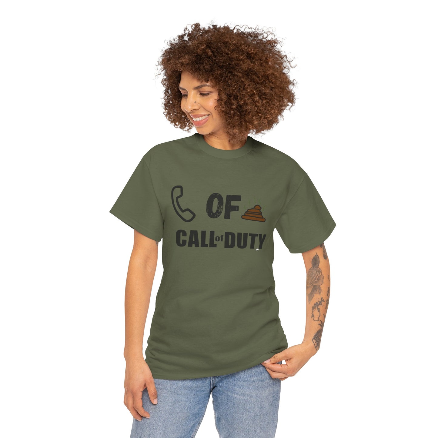 T-Shirt - Call of Duty Phone Joke Graphic Tee