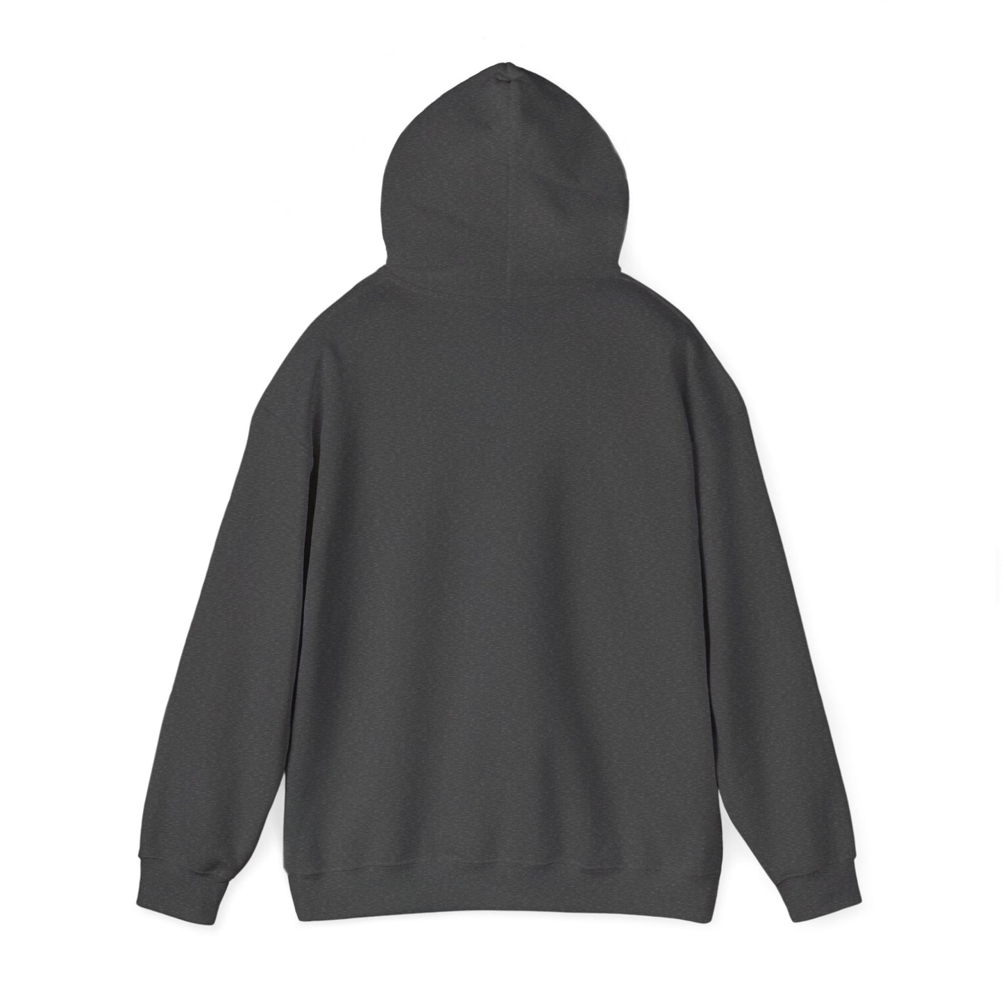 Hoodie — Red Heart "Love Yourself First" Minimal Chest Print