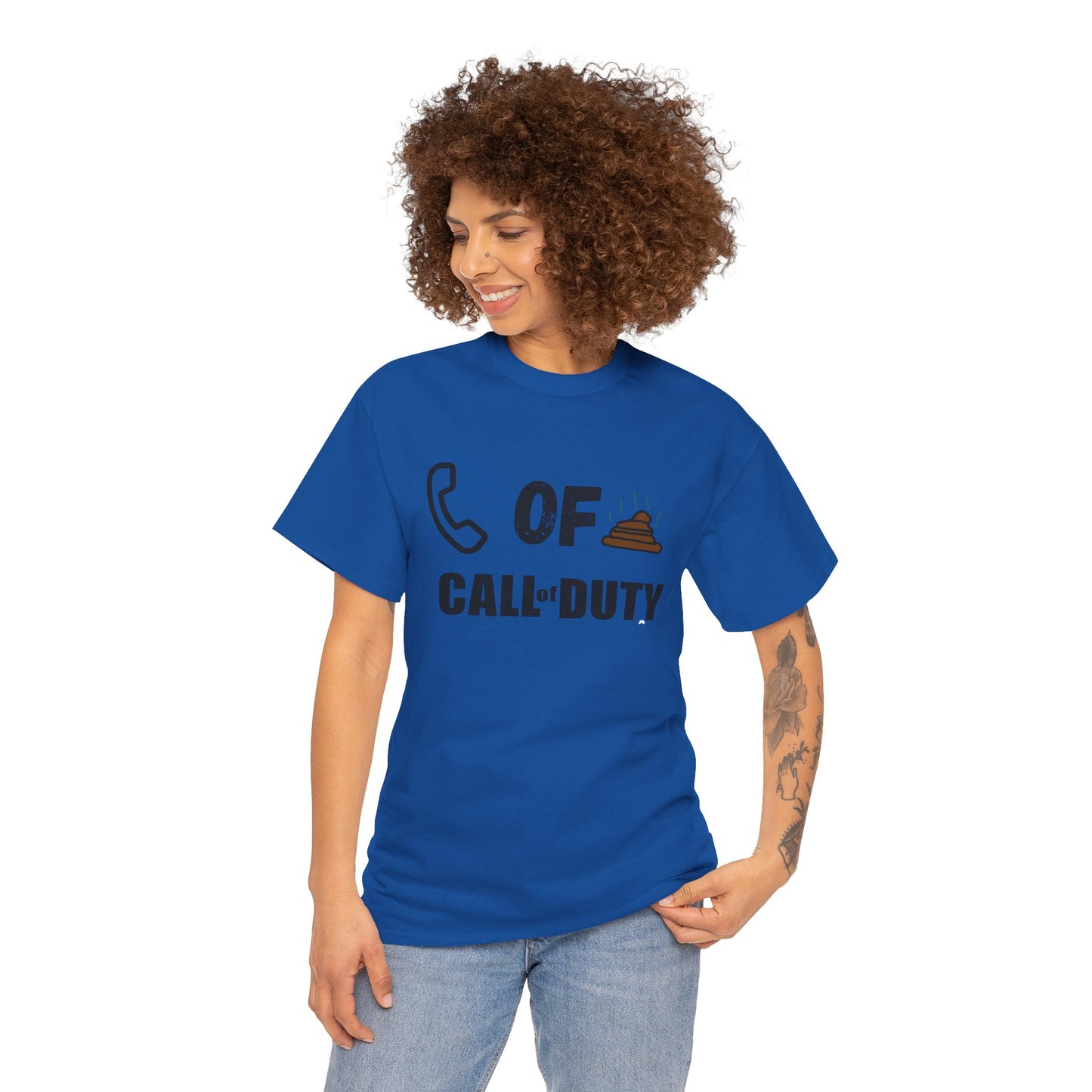 T-Shirt - Call of Duty Phone Joke Graphic Tee