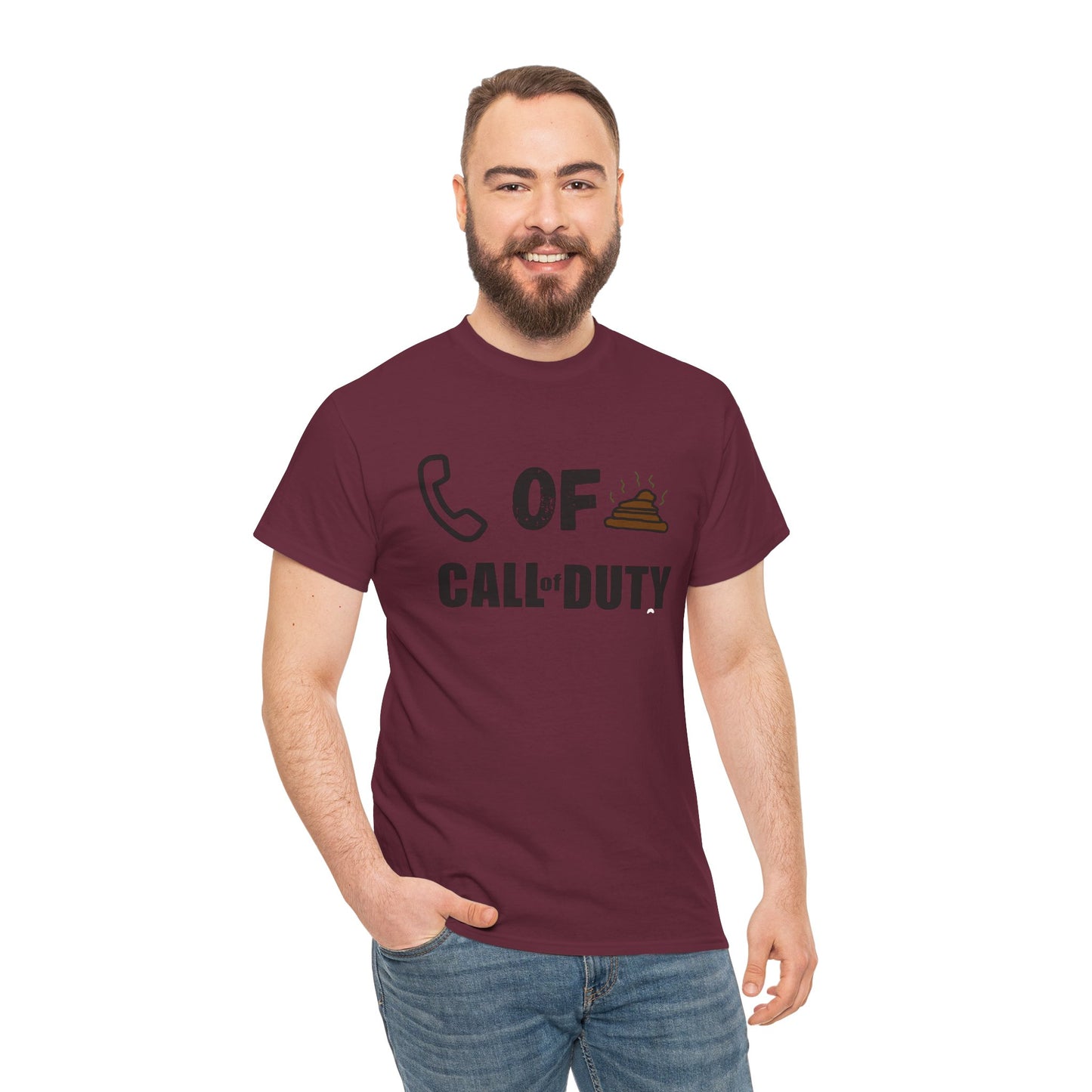 T-Shirt - Call of Duty Phone Joke Graphic Tee