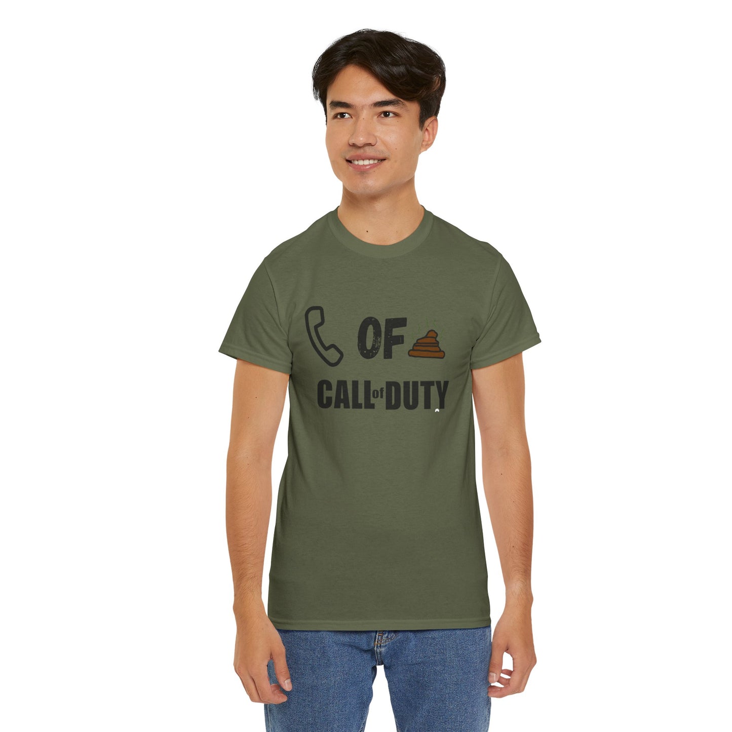 T-Shirt - Call of Duty Phone Joke Graphic Tee