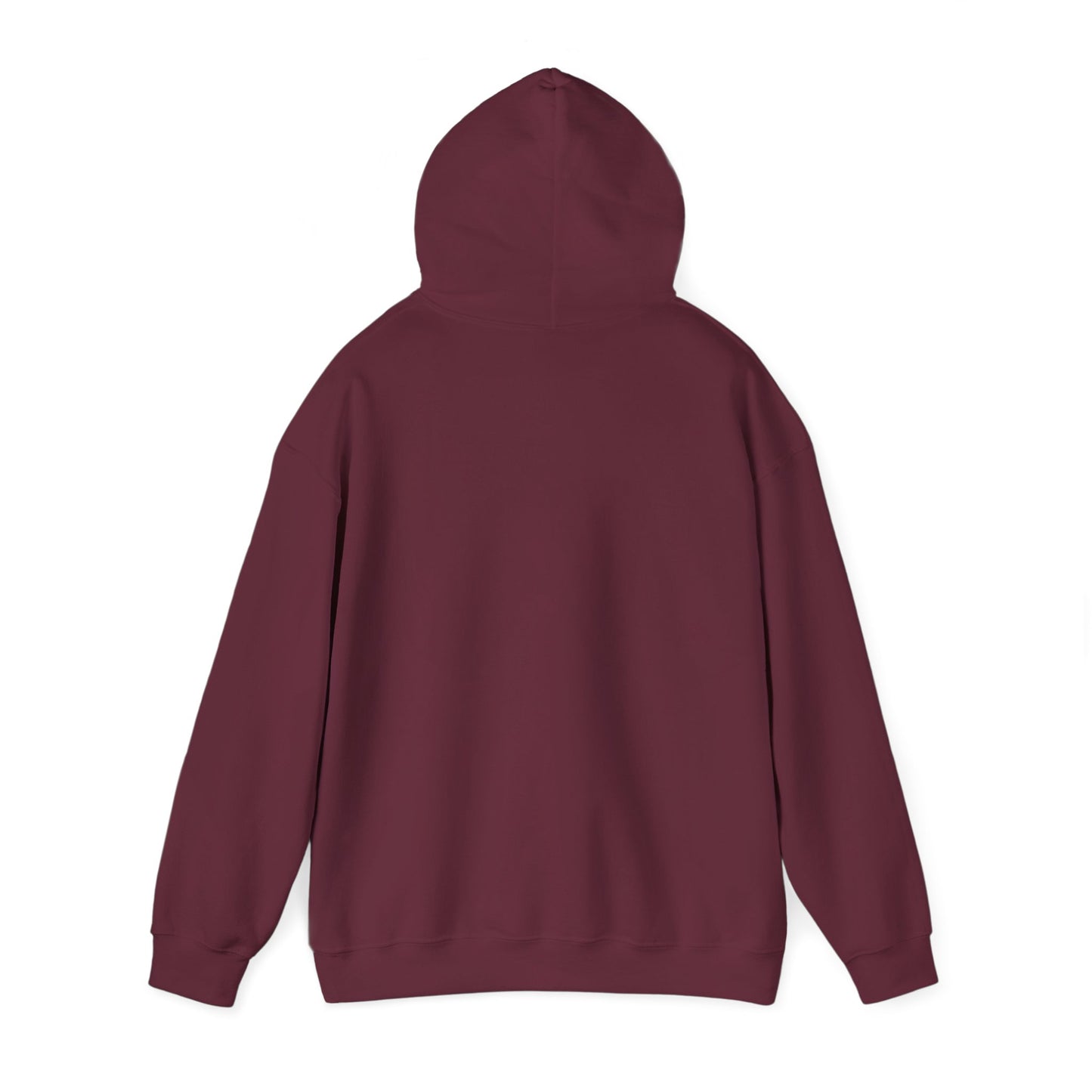 Hoodie — Red Heart "Love Yourself First" Minimal Chest Print