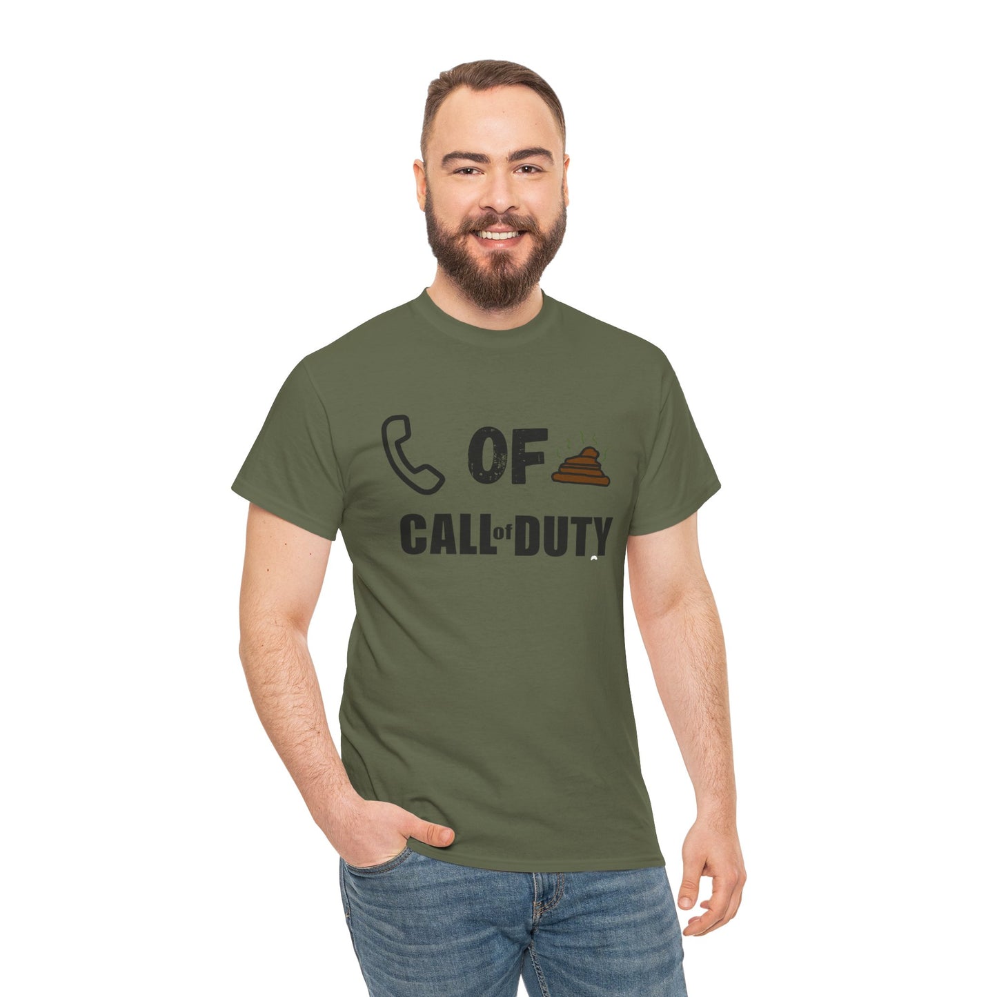 T-Shirt - Call of Duty Phone Joke Graphic Tee
