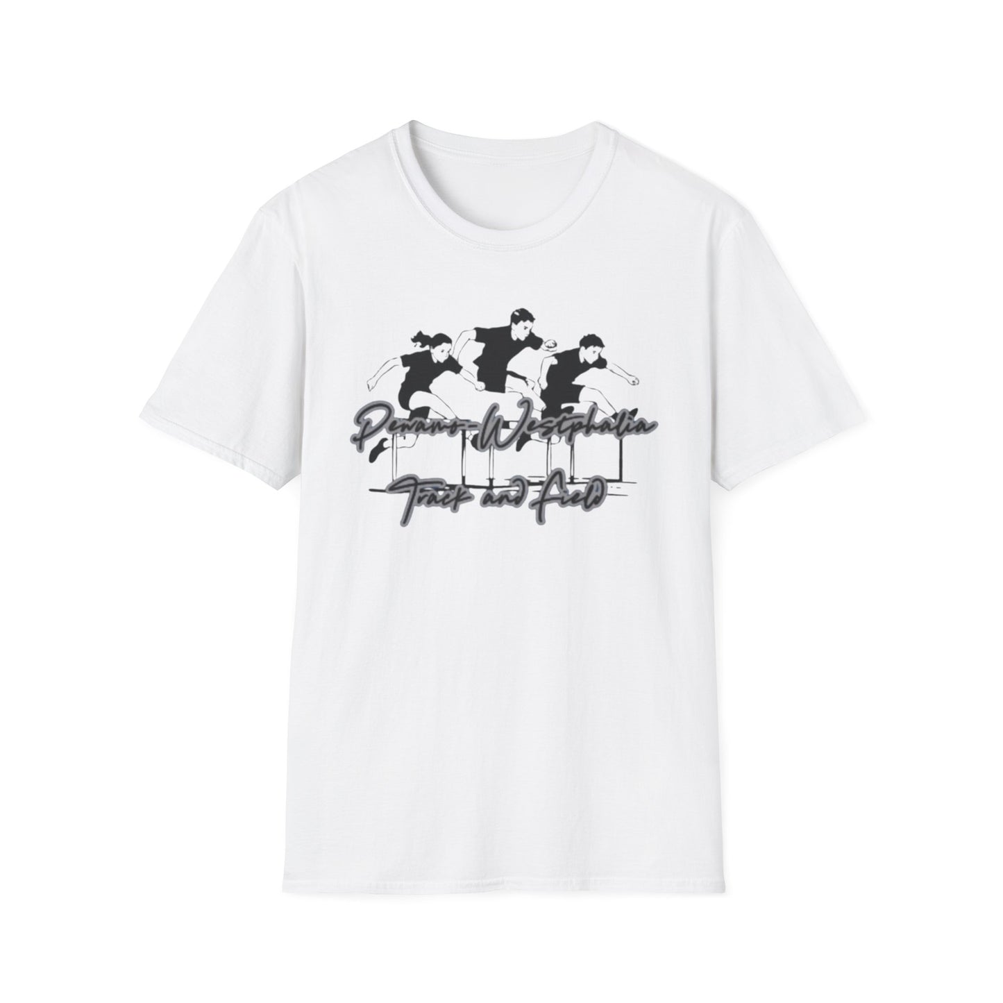 Hurdle Crew Track & Field T-Shirt — Team Names Back Print