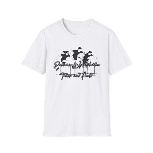 Hurdle Crew Track & Field T-Shirt — Team Names Back Print