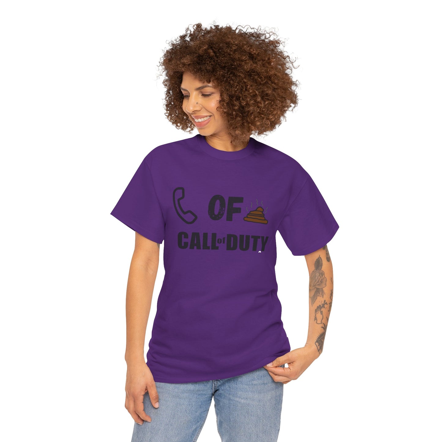 T-Shirt - Call of Duty Phone Joke Graphic Tee