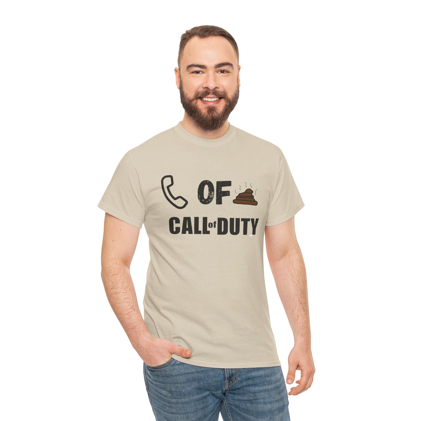 T-Shirt - Call of Duty Phone Joke Graphic Tee