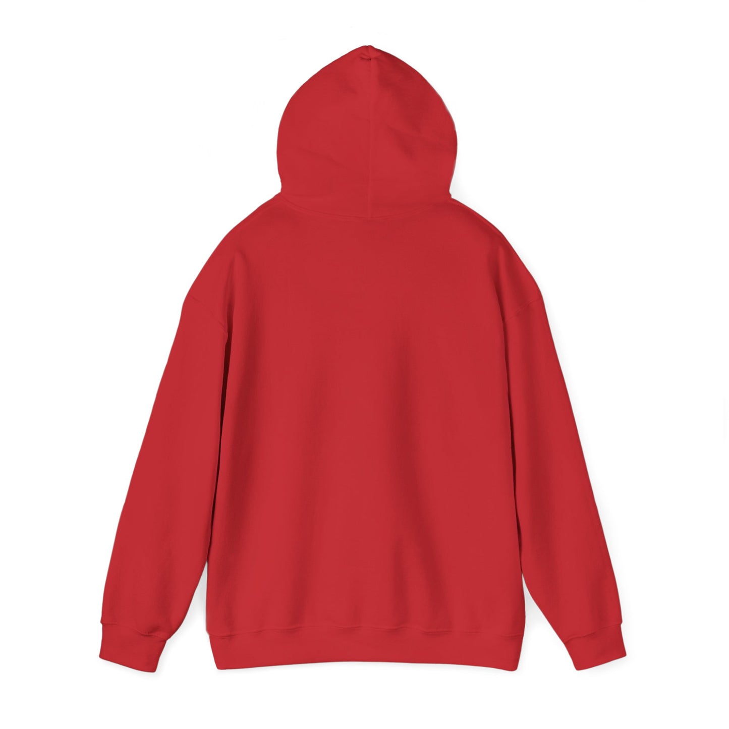 Hoodie — Red Heart "Love Yourself First" Minimal Chest Print