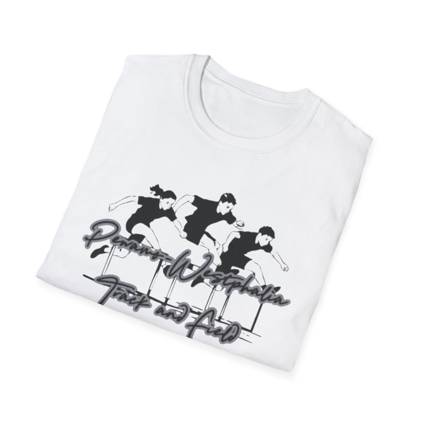 Hurdle Crew Track & Field T-Shirt — Team Names Back Print