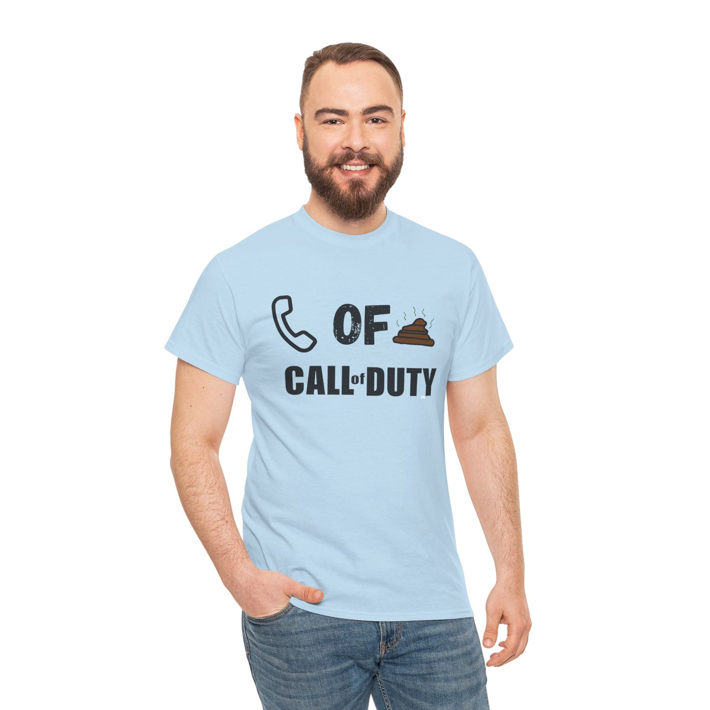 T-Shirt - Call of Duty Phone Joke Graphic Tee