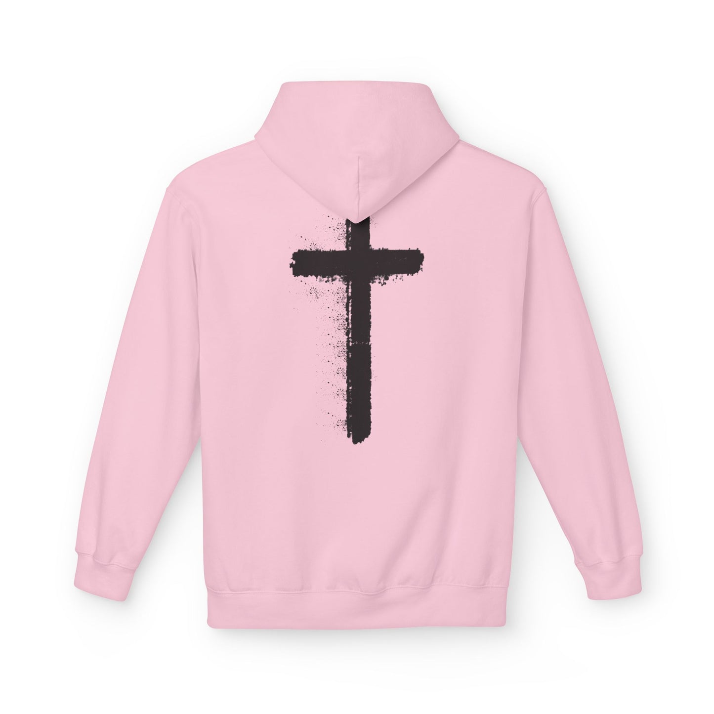 Psalms 28:7 Hoodie – "The LORD is My Strength" Christian Cross Pullover
