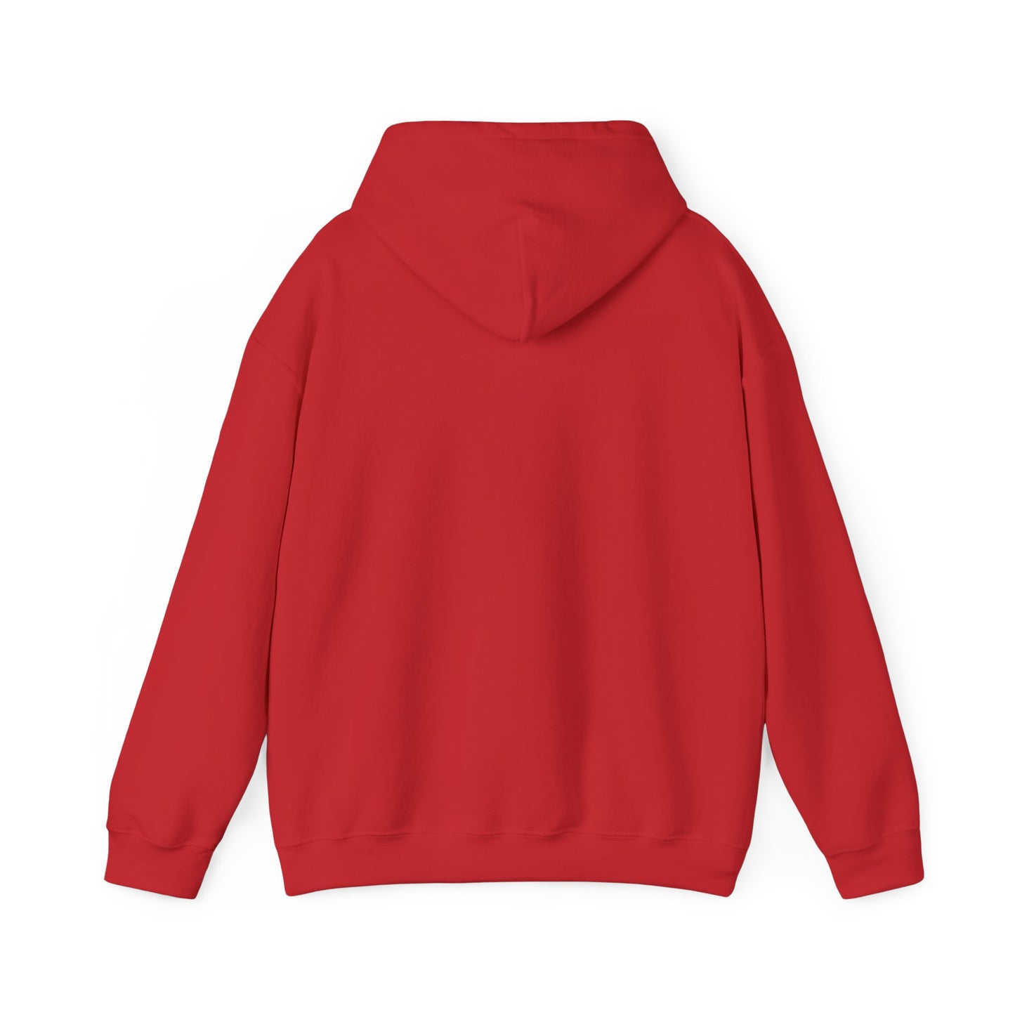 Hoodie — Red Heart "Love Yourself First" Minimal Chest Print