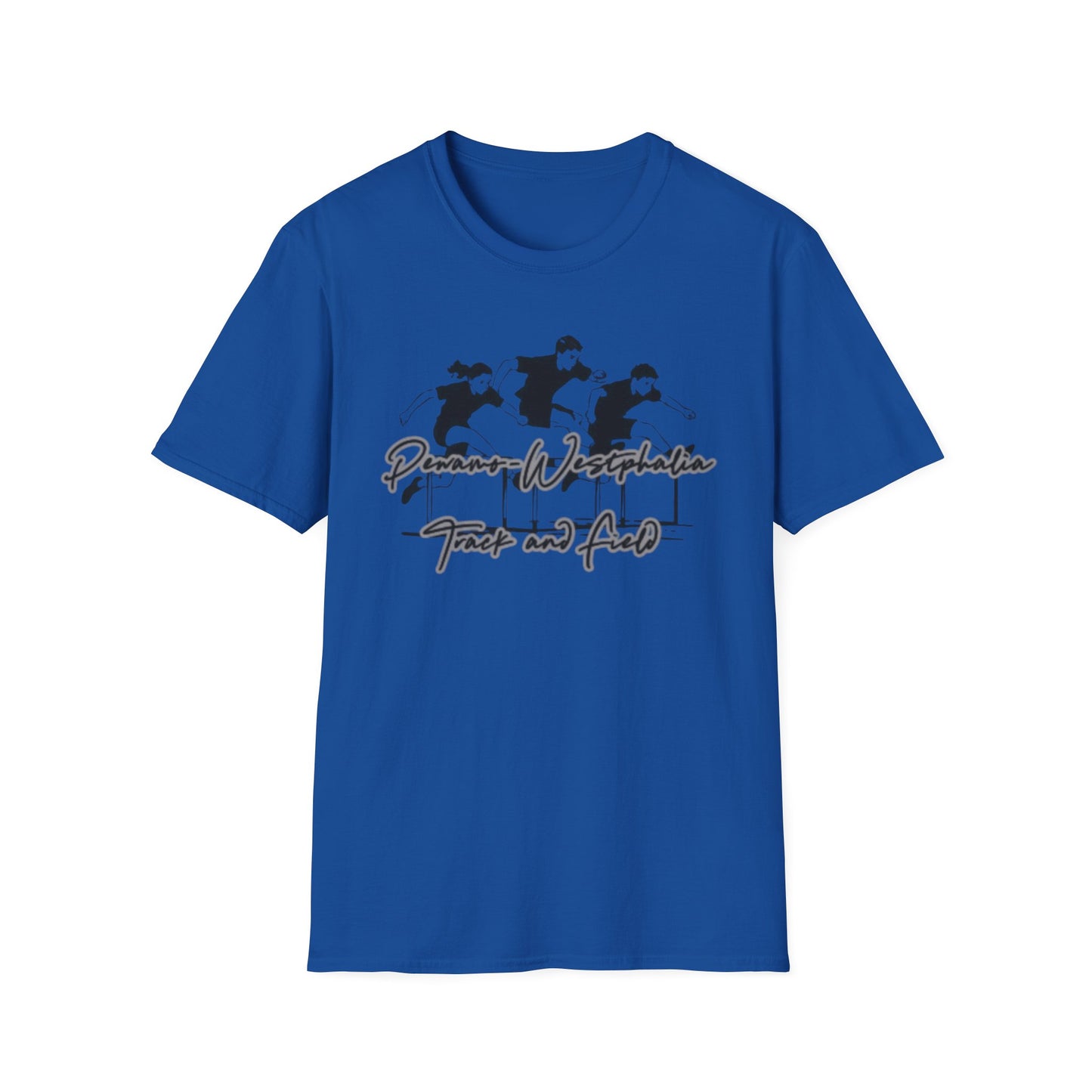 Hurdle Crew Track & Field T-Shirt — Team Names Back Print