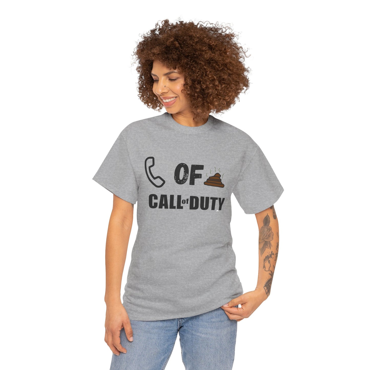 T-Shirt - Call of Duty Phone Joke Graphic Tee