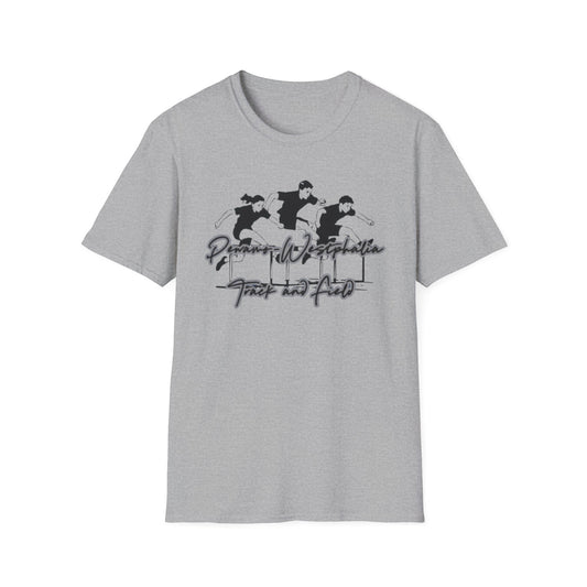 Hurdle Crew Track & Field T-Shirt — Team Names Back Print