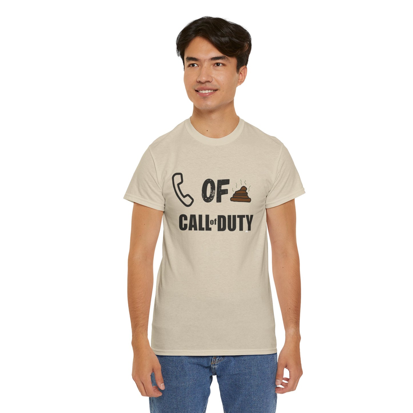 T-Shirt - Call of Duty Phone Joke Graphic Tee