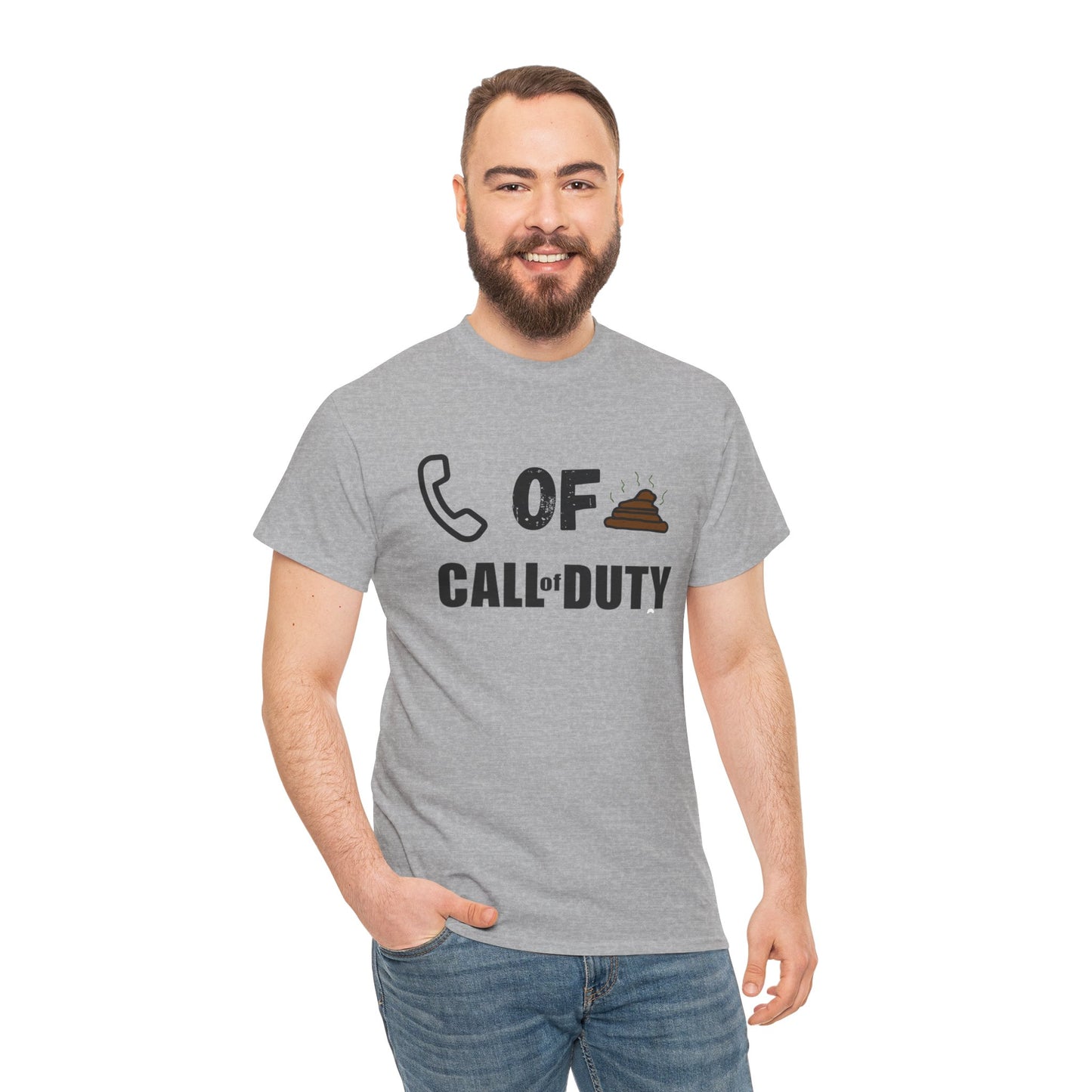 T-Shirt - Call of Duty Phone Joke Graphic Tee